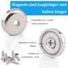 Aenienoe 10Pack Magnets Strong Neodymium Magnet 65lb+ Pulling Force 25mm