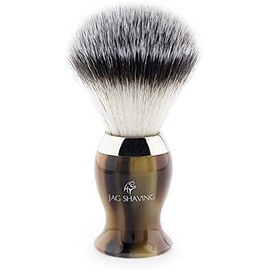 Men's Double Edge Razor Synthetic Hair Shaving Brush Stand and Shaving Bowl Shaving Set - Elegant Shaving Brush Set by Jag Shaving