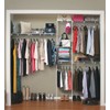 ClosetMaid 1628 Closet Organizer Kit, 5-Foot to 8-Foot, White