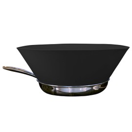 Frywall 12 (Large) - Black - Splatter Guard, as Seen on Shark Tank