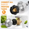 Gassaf 8 FT Propane Adapter Hose, Propane Adapter Replacement Parts