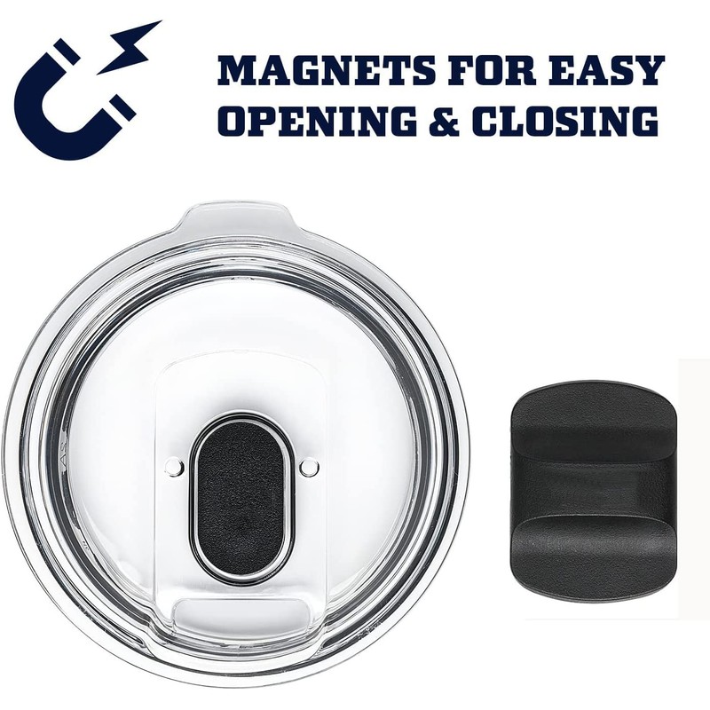 Magnetic Slider Replacement Block, Compatible with YETI Lids 10 oz,