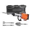VEVOR Demolition Jack Hammer with 2/4/6 Chisel Bit, 360°C Swiveling