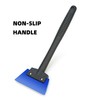 7.8" Mini Squeegee with Dual Blue Rubber Blades (2" &