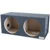 Atrend BBox E12D Dual 12" Sealed Carpeted Subwoofer Enclosure