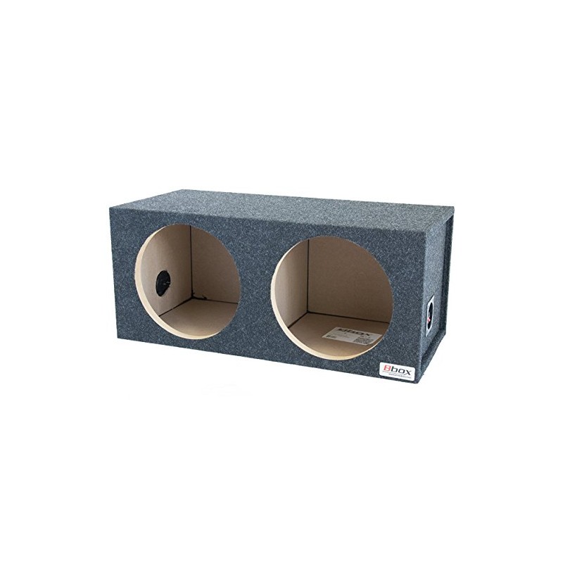 Atrend BBox E12D Dual 12" Sealed Carpeted Subwoofer Enclosure