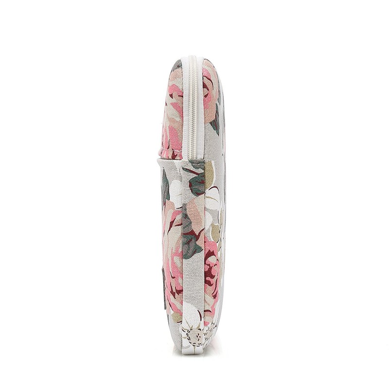 Canvaslife Pink Rose Patten laptop sleeve 14 inch 14.0 inch