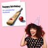 Cricket Bat and Ball Happy Birthday Card For Husband -