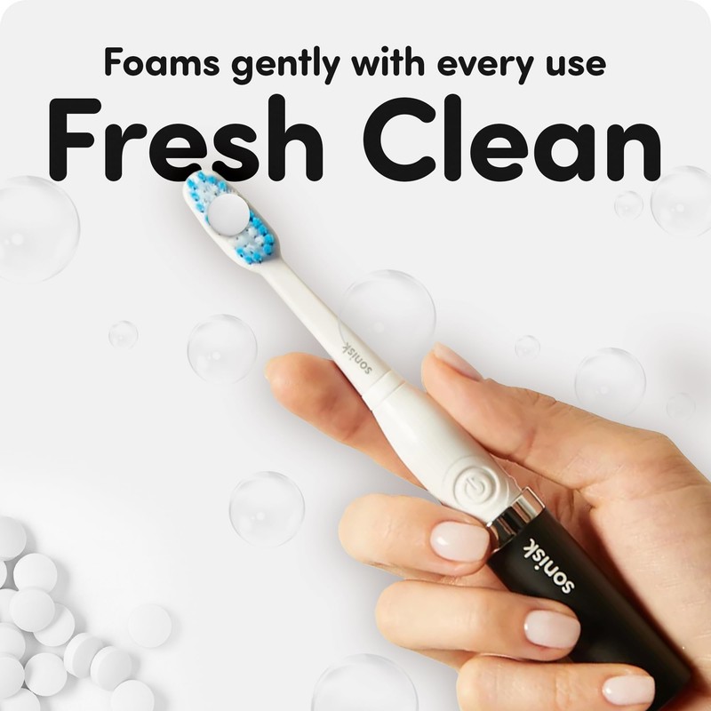 Sonisk Toothpaste Tablets – Travel-Friendly, Mess-Free Alternative to Traditional Toothpaste