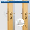 CG PLUS Floor Door Stopper with Rubber pad 2pack, Circle