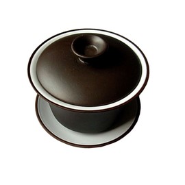 Yixing Teacup 4oz/128ml Kungfu Tea Bowl White Glaze Gaiwan Cup