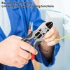 Diagonal Pliers 7.5inch Multifunctional Wire Cutting Plier Anti-Slip Wire Stripper