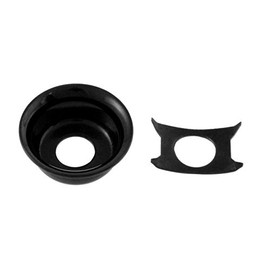 Allparts AP 0275-003 Female Plate Tele Replacement and Small Parts for Electric Guitar Black
