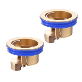 Floor Drain Core Complete Copper Odour Prevention Bathroom Drain Cores Odour Inhibiting Deodorising Toilet Drain Filter Drain Stopper Kitchen