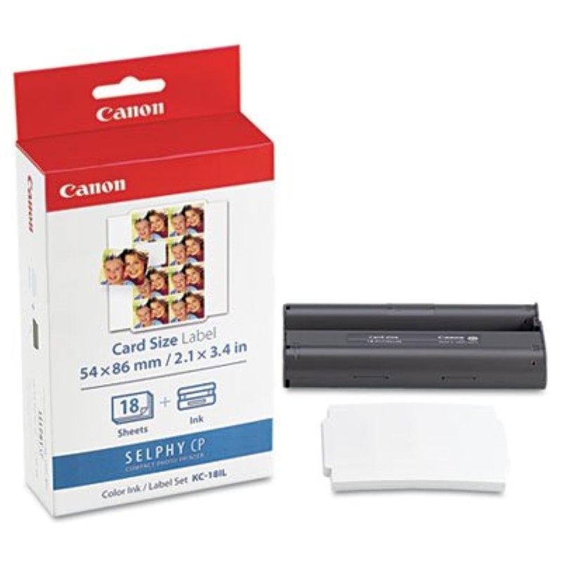 Canon KC-18IL Ink/Paper Set Mini Stickers