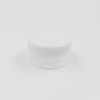 Altipia Empty bottle (White) 5g, clear plastic lid / 공병(화이트) 5g 플라스틱 투명 뚜껑