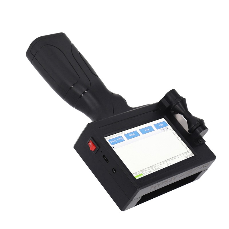Handheld Inkjet Printer Gun Portable Intelligent with LED Touch Screen