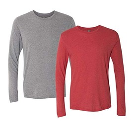Next Level Men's Crew Neck Rib Knit Jersey
