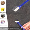 Car Crevice Cleaning Tool, 9 Pieces No-Scratch Plastic Scraper Tool