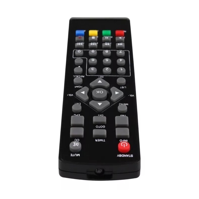 Control Remoto Decodificador Coby Dtv-700