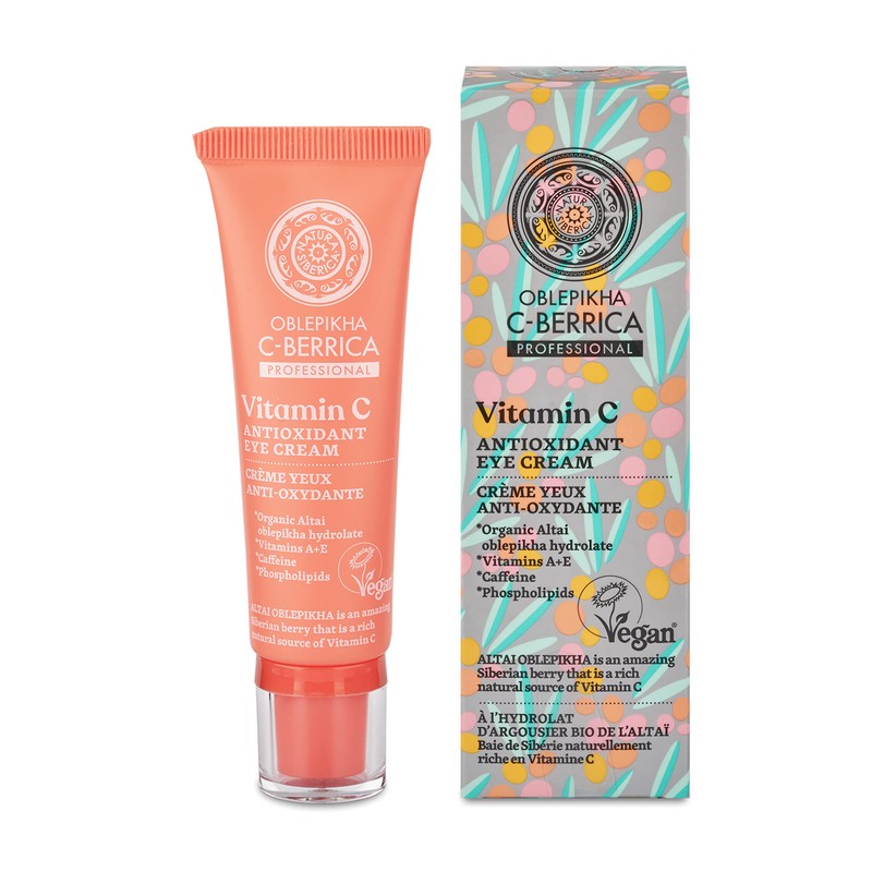 NATURA SIBERICA OBLEPIKHA BERRICA CREMA DE OJOS Anti-Oxidant Vitamin C