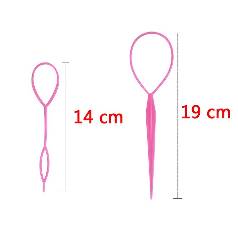 Hair Braiding Tool,Ponytail Holders,Topsy Tail Hair Tool, 10pcs Hairs Braiding
