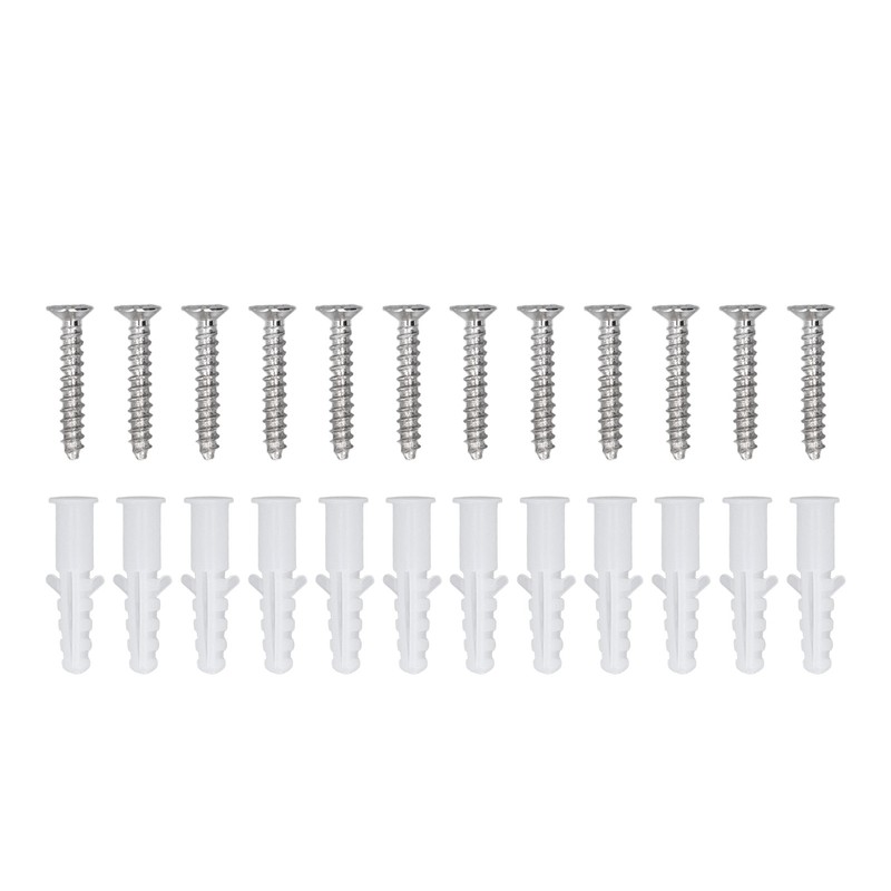 12Pcs Advertising Nail Stainless Steel Electroplated Brushed Gold Sign Holder