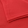 Euromat Polar Fleece Blanket, Cuddly Blanket, Sofa Blanket with Stitched