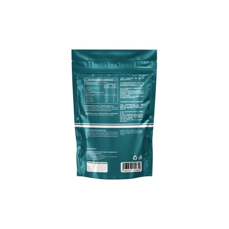 4-mag 60 Cápsulas Wellthy Mezcla De Magnesio, 30 Dias