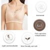 Trssorm Mastectomy Bra with Pockets for Many Types of Breast