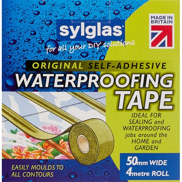 Sylglas WT100 Waterproofing Tape 4m x 50mm[variant Colors]