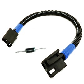 HD Switch Clutch Pigtail Wire Harness Kit w/Built-in Diode fits Bad Boy BadBoy Mower 070-2000-00 OEM Upgrade -Made in USA- Used w/ 070-1000-00, 070-5035-00, 070-0050-00, 070-5040-00 5218-220 5218-114