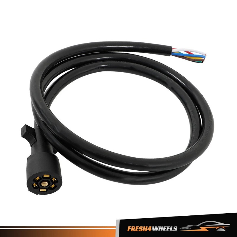 Antoc Tool 6ft 7-Pin 7 Prong Trailer Plug Cord Wire