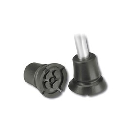 Set of 2 Big Foot Anti-Slip Buffer for Walking Sticks and Walking Aids 16-17.5 mm