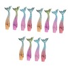 FOMIYES 3sets Mermaid Lip Gloss Holder DIY Tube Waterproof Lipstick