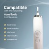 Toothbrush Replacement Heads Compatible with AquaSonic Black Series/Black Series pro/Vibe