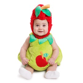 Dress Up America Sugar Sweet Baby Apple Costume - Beautiful Dress Up Set for Role Play