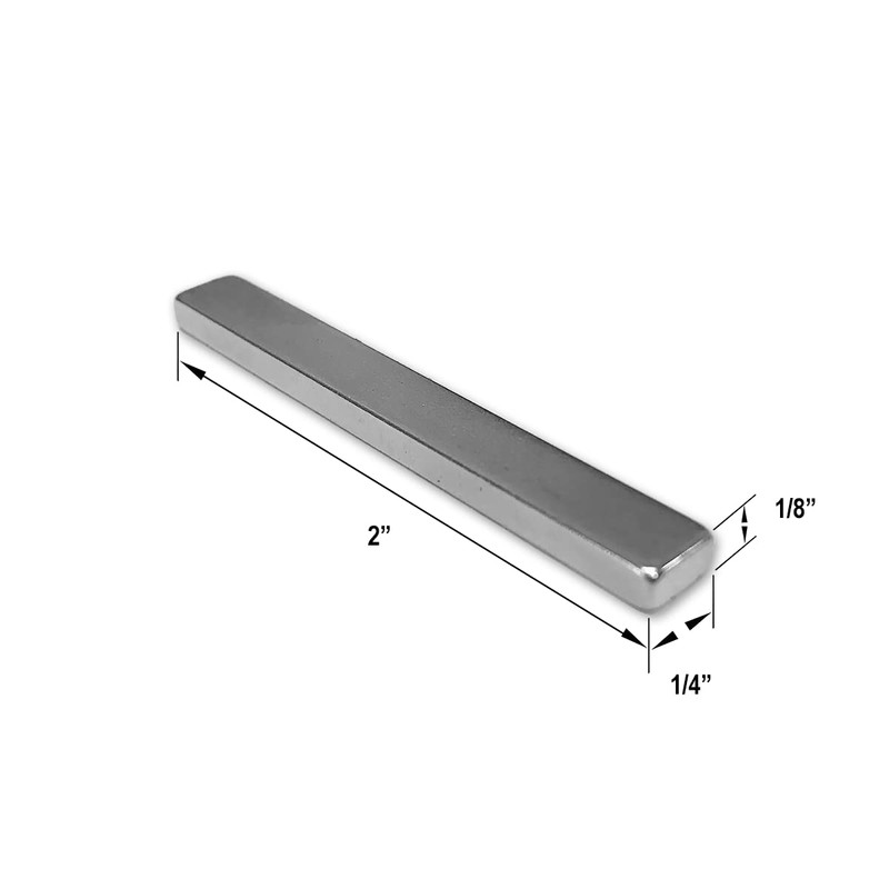 Gordon Glass® Neodymium Magnet for Swing Shower Doors, 1/4" x