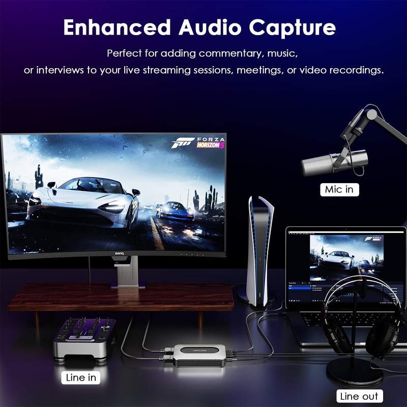 WAVLINK 4K HDMI Video Capture Card (Silver)