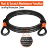 ValueMax Bike Lock Cable, 7FT/213CM x 12mm Bicycle Security Cable,