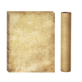 Goefun Vintage Stationery Paper, Parchment Printer Paper 8.5 x 11, 100 Sheets Aged Stationery for Letter Writing, Certificates, Diplomas, Resumes, Crafts（100 GSM）