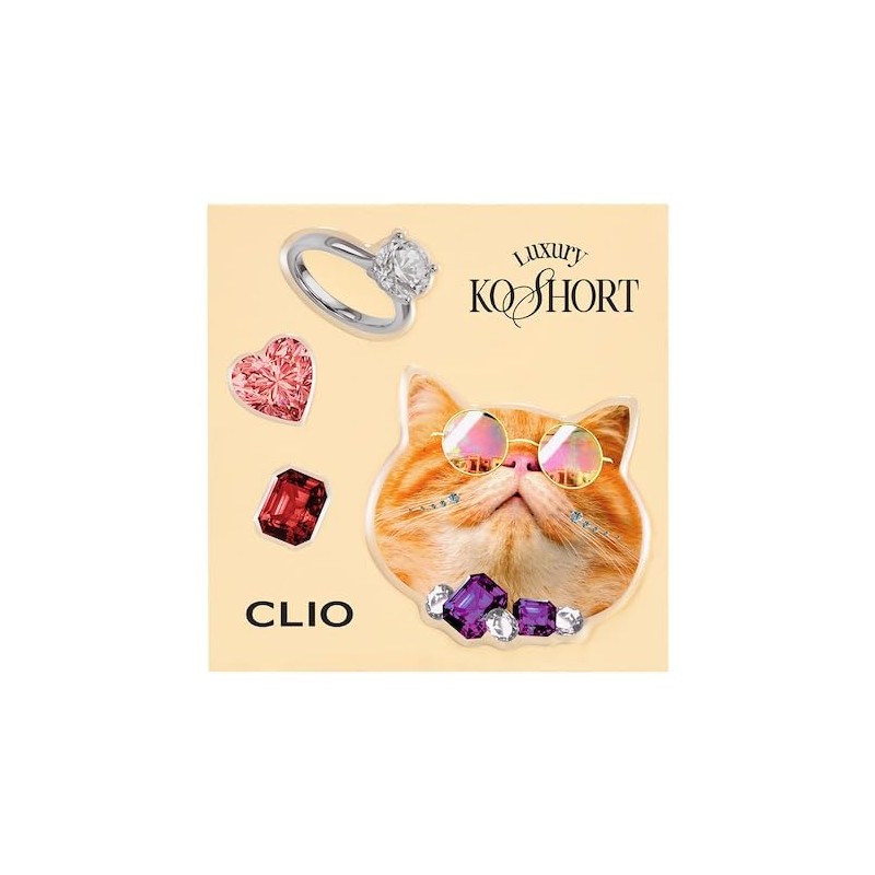 Clio Glass and Highlighter Glass & Highlighter (02 SMOOTH DOUGH,