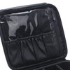 Makeup Handbags Removable Compartments Large Capacity Zipper Closure Cosmetic Storage