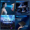 tablet, large screen display, black color