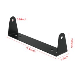 Mounting Bracket for Cobra 29 CB for Cobra 29 ltd Classic CB Radio or Uniden 78, Black (Pack of 3)