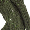 Caspar SC330 Women's Soft Knitted Loop with Sequins, Green, Unit