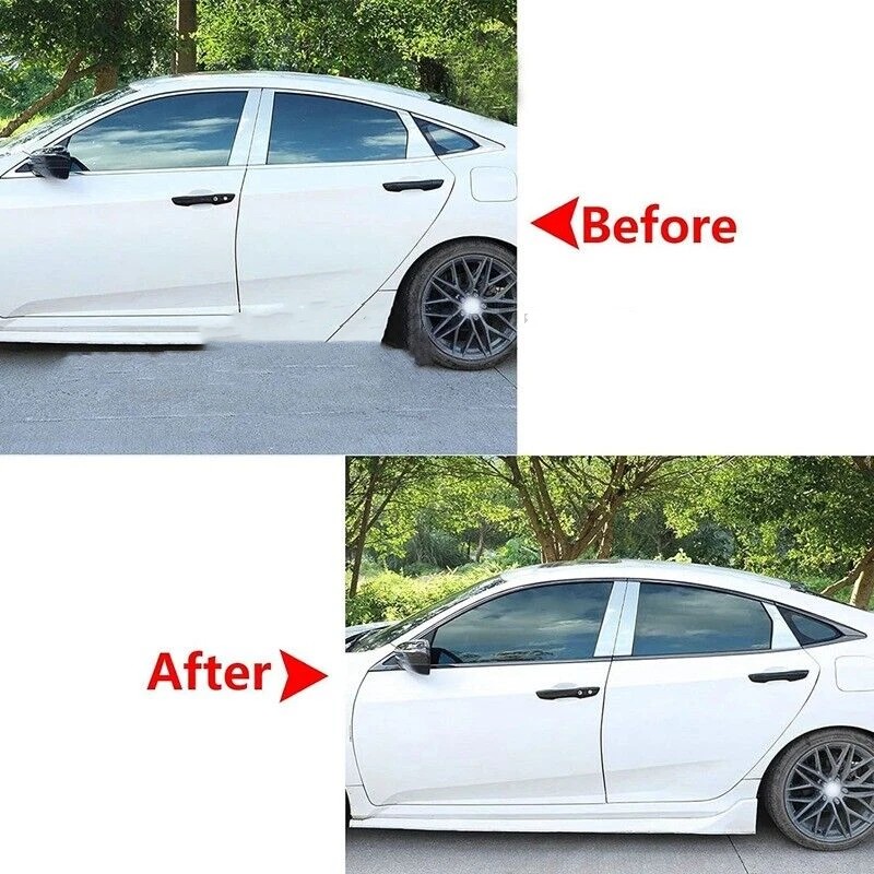 Cahuczlhoz For 2018-2022 2023 2024 Toyota Camry Window Trim Chrome