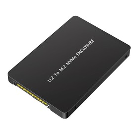 LeHang New Version M.2(NGFF) NVMe SSD to U.2 (SFF-8639) 2.5" SSD Adapter, Convert M.2 NVMe SSD to U.2 not for SATA, Black