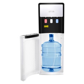 Water Dispenser Bottom Load Water Coolers for 5 Gallon Bottle, Hot/Cold Water Cooler Dispenser for Home, Office (3 Head White)