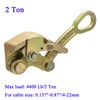 Wogoboo Cable Grip Wire Gripper Steel Cable Puller Tool for